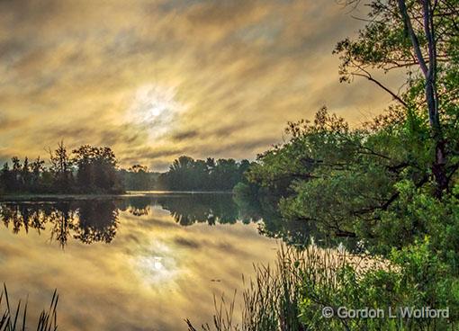 Clouded Sunrise_P1140541-3.jpg - Photographed along the Rideau Canal Waterway near Smiths Falls, Ontario, Canada.